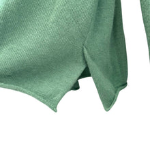 Load image into Gallery viewer, MAATEE&SONS マーティーアンドサンズ 23AW BOAT P/O SWEATER カシミヤシルクボートネックニットカットソー MT3303-0125 2 グリーン 15493