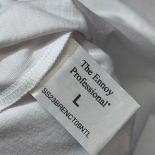 画像をギャラリービューアに読み込む, ENNOY×everyone エンノイ 23SS Recommended Designer 刺繍ロングスリーブTシャツ カットソー SS23BRENCT09NTL ホワイト L 15067