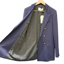 Load image into Gallery viewer, AMI PARIS アミパリ ダブルブレストテーラードジャケット 紺ブレ 44 ネイビー HBV200.WV0004 14873