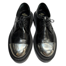 画像をギャラリービューアに読み込む, UNDERCOVER×ADIEU PARIS アンダーカバー アデュー 20SS TYPE 54C Metal メタルトゥレザーシューズ 42 ブラック 14882