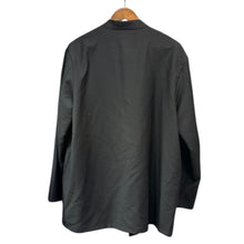 画像をギャラリービューアに読み込む, marka マーカ 23AW LAPELLESS SHIRT JACKET ラペルレスシャツジャケット M23A-09JK01C 2 ブラック 15292