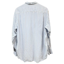 이미지를 갤러리 뷰어에 로드 , Errico Formicola エリコフォルミコラ テンセル地ストライプシャツ 14356