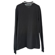 画像をギャラリービューアに読み込む, FRED PERRY フレッドペリー LS TWIN TIPPED SHIRT  M3636 ロングスリーブポロシャツ XL ブラック 14761