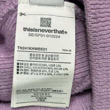 画像をギャラリービューアに読み込む, thisisneverthat ディスイズネバーザット Debossed No Cuff Beanie ニットキャップ TN241KHWBE01 パープル 14877