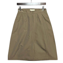 이미지를 갤러리 뷰어에 로드 , S Max Mara エスマックスマーラ スタッズデザインコットンポリエステルスカート 14458