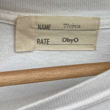 이미지를 갤러리 뷰어에 로드 , 77circa ナナナナサーカ o by o 猫プリントカットソー ホワイト 14329