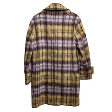 画像をギャラリービューアに読み込む, See by Chloe シーバイクロエ 15AW アルパカシャギーチェック柄ダブルブレストコート 13860