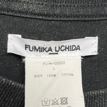 画像をギャラリービューアに読み込む, FUMIKA UCHIDA フミカウチダ 21SS OVERDYED SIDE SHIRRING TEE オーバーダイサイドノットTシャツ FU-N-CS003