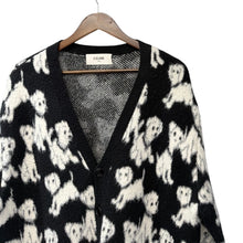Lade das Bild in den Galerie-Viewer, CELINE セリーヌ 22SS AMY DORIAN 犬総柄ブラッシュドカーディガン 2A51W531Q 14528
