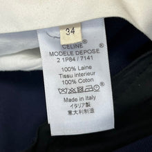 이미지를 갤러리 뷰어에 로드 , CELINE by Phoebe Philo セリーヌ フィービーファイロ センタープレスウールスラックスパンツ 2 1P84 7141
