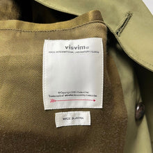 画像をギャラリービューアに読み込む, VISVIM ビズビム 19AW DASHIELL TRENCH V ダシール オーバーサイズトレンチコート 3 カーキ 0119205013010 3466