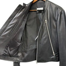 画像をギャラリービューアに読み込む, Maison Margiela メゾンマルジェラ 19SS ラムレザー八の字ジャケット サイズ48 S50AM0380 SY1350 14401
