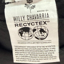Load image into Gallery viewer, WILLY CHAVARRIA ウィリーチャバリア 22SS WINDBREAKER PANTS RECYCTEX ウィンドブレーカーパンツ S ブラック 15667