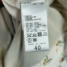 Lade das Bild in den Galerie-Viewer, JOURNAL STANDARD ジャーナルスタンダード 19SS ジョーゼットフラワープリントスカート 40 ホワイト 15721