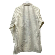 画像をギャラリービューアに読み込む, Yohji Yamamoto POUR HOMME ヨウジヤマモトプールオム 24SS DADA YOHJI PRINT SHIRT メッセージプリントストライプシャツ HS-B46-037