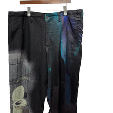 画像をギャラリービューアに読み込む, Yohji Yamamoto POUR HOMME ヨウジヤマモトプールオム 24SS 異素材切替グラフィックイージーパンツ HS-P63-818