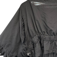 Load image into Gallery viewer, COMME des GARCONS コムデギャルソン 18SS サイドリボンカッティングデザインブラウス シャツ ポンチョ GA-B018 GA-B018 13909