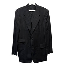 画像をギャラリービューアに読み込む, YVES SAINT LAURENT for men イヴサンローラン イタリア製 オールド ストライプ2Bテーラードジャケット made expressly for Dillard's 古着 14196