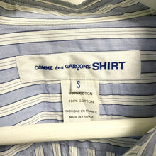 Load image into Gallery viewer, COMME des GARCONS SHIRT コムデギャルソンシャツ 20AW ストライプコットンブロードカッティングシャツ W28061 14113