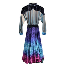 画像をギャラリービューアに読み込む, ha | za | ma ハザマ 2021SC 極楽上等の華やぐワンピース S パープル 68