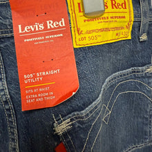 画像をギャラリービューアに読み込む, Levi's Red リーバイスレッド 505 STRAIGHT UTILITY デニムパンツ A0135-0005 14061