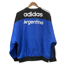 画像をギャラリービューアに読み込む, adidas アディダス 25AW クルーウィズカットラインスウェットシャツ KD7769 XL ブルー 15118