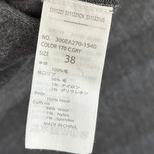 이미지를 갤러리 뷰어에 로드 , ENFOLD エンフォルド 21AW ハイネックプルオーバーニットセーター 300EA270-1540 38 グレー 14545