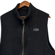 画像をギャラリービューアに読み込む, walenode ウェルノード CES-Walenode ZIP VEST00 Continuer Extra Space ヤクウールニットベスト 1 ブラック 15331