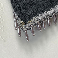 이미지를 갤러리 뷰어에 로드 , JUNYA WATANABE ジュンヤワタナベ 00AW フリンジ装飾ウールニットセーター AD2000