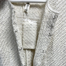 Lade das Bild in den Galerie-Viewer, COMME des GARCONS コムデギャルソン フロントフックデザインファンシーツイードドレスワンピース AD2001