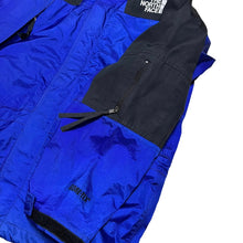 画像をギャラリービューアに読み込む, THE NORTH FACE ザ ノースフェイス GORE-TEX マウンテンパーカー SMALL PETIT ブルー 古着 オールド 3453
