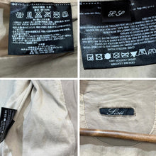 画像をギャラリービューアに読み込む, sisii シシ ユーズド加工ドレープノーカラーレザージャケット ライダースジャケット 14412