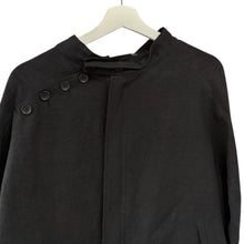 画像をギャラリービューアに読み込む, Yohji Yamamoto POUR HOMME ヨウジヤマモトプールオム 24SS プリーツ布付き刺繍ブルゾン ジャケット HS-Y04-308 14253