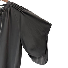 画像をギャラリービューアに読み込む, ENFOLD エンフォルド 22AW PEライトジョーゼットカーブスリーブワイドブラウス 300FA230-0410 14567