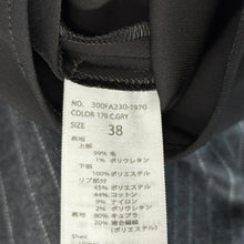 画像をギャラリービューアに読み込む, ENFOLD エンフォルド 22AW LAYERED PULLOVER レイヤードプルオーバーストライプシャツ 300FA230-1970 38 グレー R14708