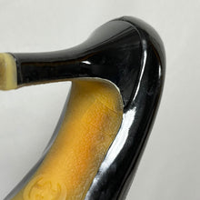 Lade das Bild in den Galerie-Viewer, GUCCI グッチ パテントレザークレープソールパンプス エナメル加工ヒール