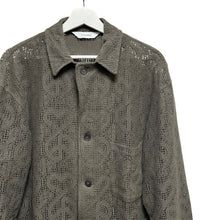 Load image into Gallery viewer, Sasquatchfabrix. サスクワァッチファブリックス 24SS LOVE & PEACE LACE LAPEL JACKET ラブアンドピースレースジャケット 24SS-SY9-009 13932