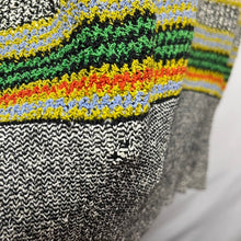 画像をギャラリービューアに読み込む, MISSONI ミッソーニ 幾何学柄ヘンリーネック半袖ニット オールド ヴィンテージ vintage ジグザグ 古着 3522