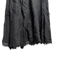画像をギャラリービューアに読み込む, suzuki takayuki スズキタカユキ 23SS long Skirt カットオフリネンロングスカート S231-31 14006