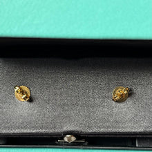 画像をギャラリービューアに読み込む, Tiffany&Co. ティファニー フルール ド リス キー バー ピアス ダイヤモンド 18K Au750