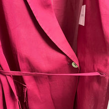 画像をギャラリービューアに読み込む, jonnlynx ジョンリンクス 23SS cotton voile jacket テーラードジャケット JL223-JK758 F ボルドー 3479