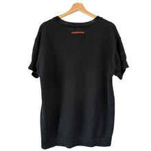 Load image into Gallery viewer, AMBERGLEAM アンバーグリーム 24SS Medium Cotton T-shirt ミディアムコットンニットTシャツ XL ブラック 14755