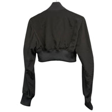 画像をギャラリービューアに読み込む, S'YTE by yohji yamamoto サイト ヨウジヤマモト CREPE DE CHINE CROPPED BOMBER JACKET クロップドショート丈ボンバージャケット UY-Y05-500 14250