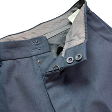 Load image into Gallery viewer, Maison Martin Margiela メゾンマルタンマルジェラ 00AW ポリエステルウールアナトミックパンツ 44 ネイビー 14619