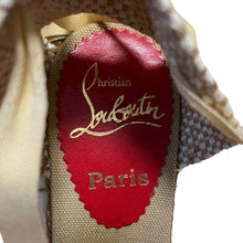 이미지를 갤러리 뷰어에 로드 , Christian Louboutin クリスチャンルブタン ウェッジソールアンクルリボンサンダル ヒール MOUDY 箱有