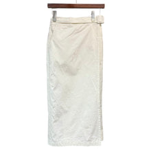 Load image into Gallery viewer, ADAM ET ROPE アダムエロペ コットンスカート 38 ホワイト 14397