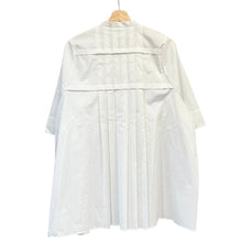 画像をギャラリービューアに読み込む, ENFOLD エンフォルド 23SS プリーツデザインオーバーサイズ半袖シャツ 300GS230-2520 14571