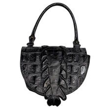 이미지를 갤러리 뷰어에 로드 , Maison Martin Margiela メゾンマルタンマルジェラ 初期 クロコ型押しワンショルダーレザーハンドバッグ 13959