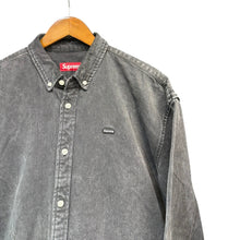 画像をギャラリービューアに読み込む, Supreme シュプリーム 25SS Small Box Denim Shirt スモールボックスデニムシャツ L ブラック 15087