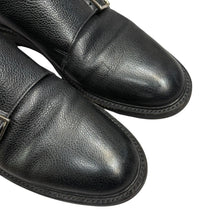 이미지를 갤러리 뷰어에 로드 , JOHN LOBB ジョンロブ MORVAL ダブルモンクストラップレザーシューズ 6 1/2 ブラック 15050